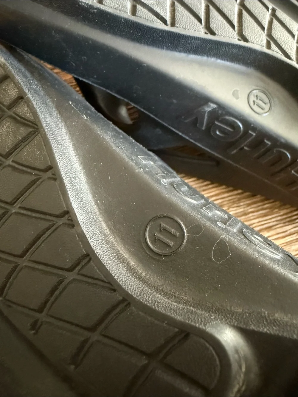 Hurley Black Flip Flop Sandals
